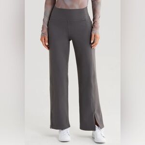 Zella Zelfit High Waist Wide Leg Pocket Pants Gray size XL